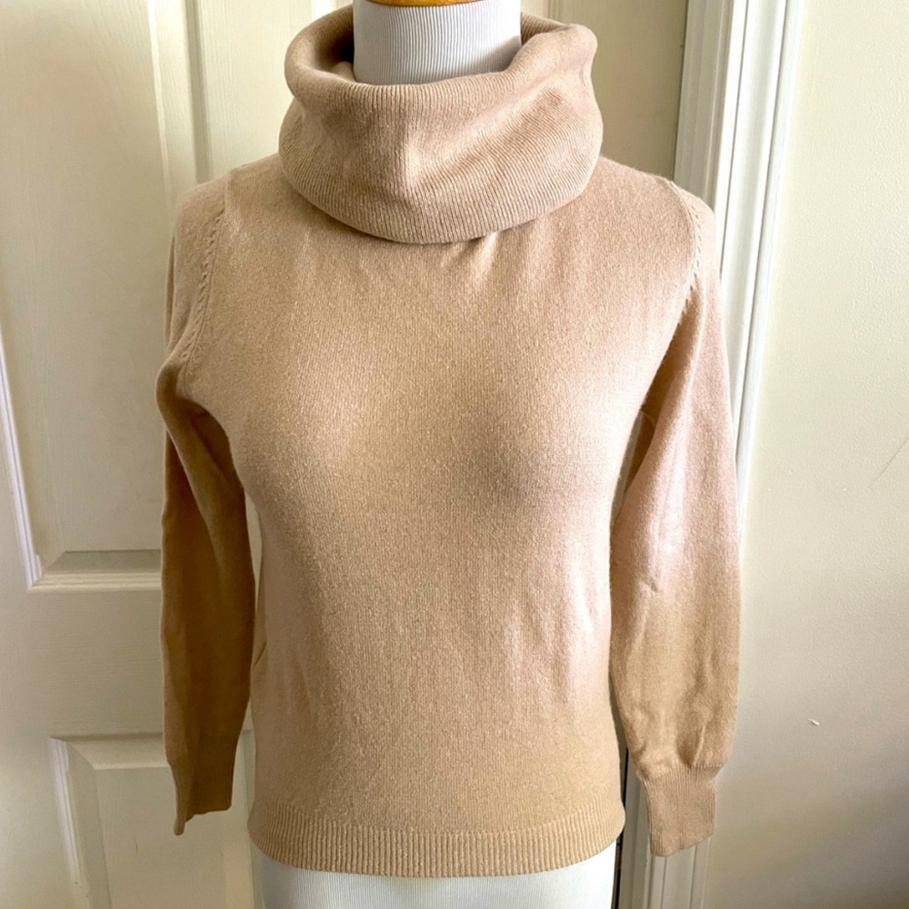 Ballantyne 100% pure Cashmere Made in Scotland turtleneck sweater